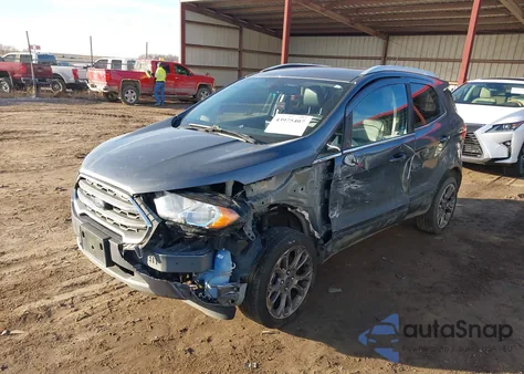 2020 Ford Ecosport Titanium z USA, uszkodzony, nr VIN MAJ6S3KL0LC321624